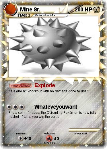 Pokemon Mine Sr.