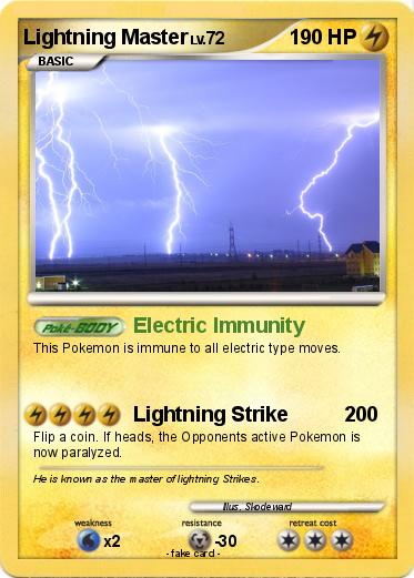 Pokemon Lightning Master