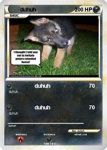Pokemon duhuh