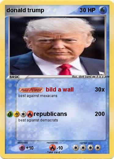 Pokemon donald trump