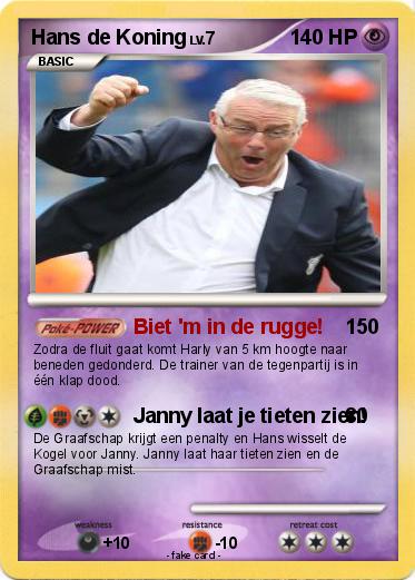 Pokemon Hans de Koning