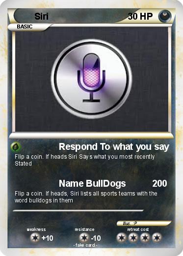 Pokemon Siri