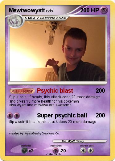 Pokemon Mewtwowyatt