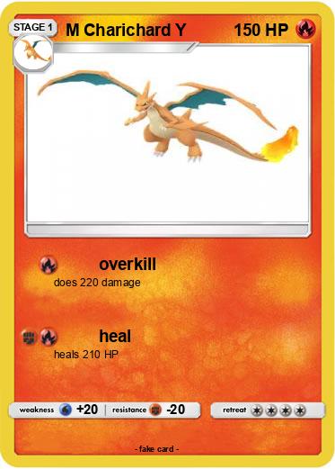 Pokemon M Charichard Y