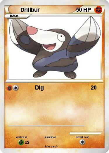 Pokemon Drillbur