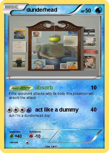 Pokemon dunderhead