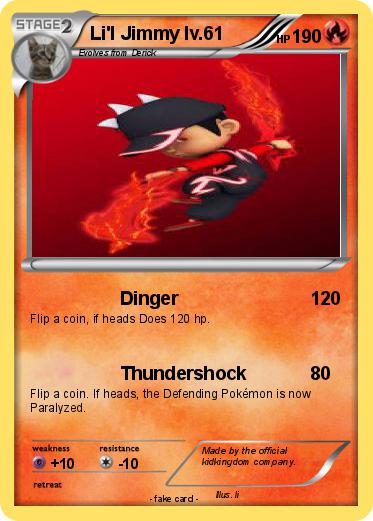 Pokemon Li'l Jimmy lv.61