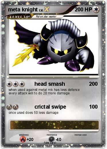 Pokemon meta knight