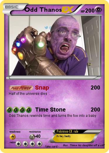 Pokemon Odd Thanos