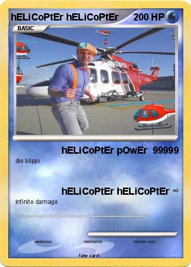 Pokemon hELiCoPtEr hELiCoPtEr