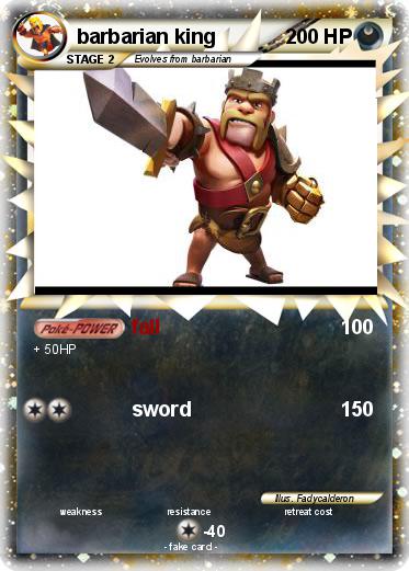 Pokemon barbarian king