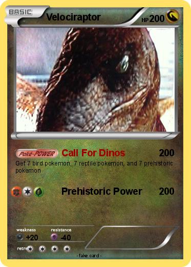 Pokemon Velociraptor