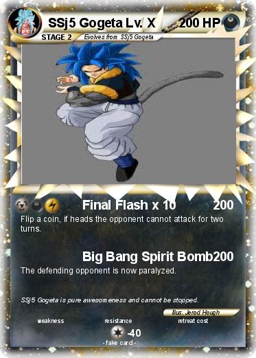 Pokemon SSj5 Gogeta Lv. X