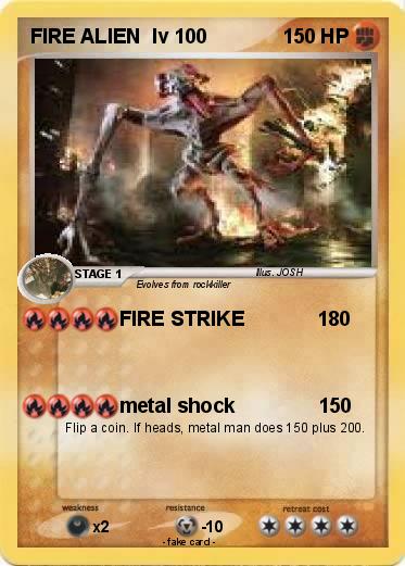 Pokemon FIRE ALIEN  lv 100