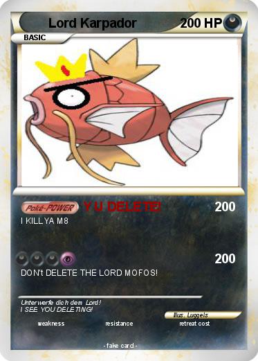 Pokemon Lord Karpador