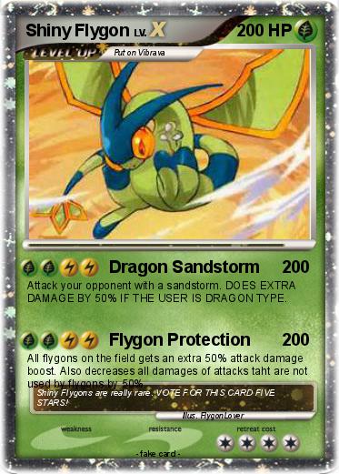 Pokemon Shiny Flygon