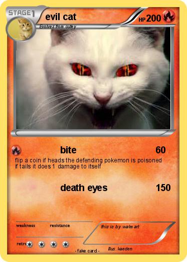 Pokemon evil cat