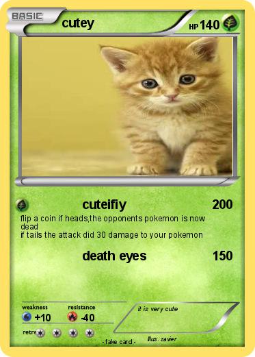 Pokemon cutey