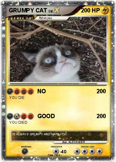 Pokemon GRUMPY CAT