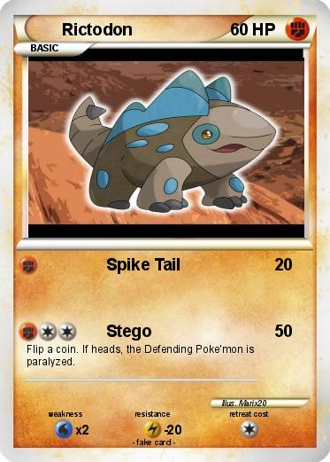 Pokemon Rictodon