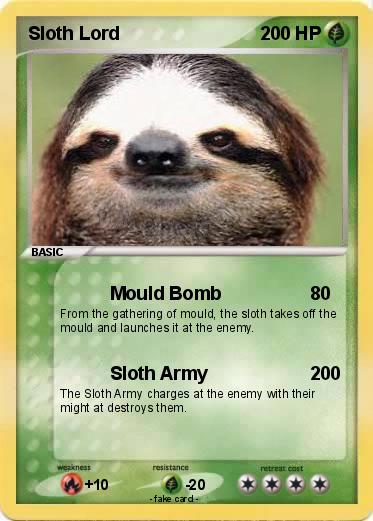 Pokemon Sloth Lord