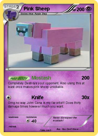 Pokemon Pink Sheep