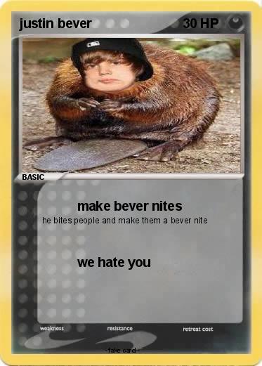 Pokemon justin bever