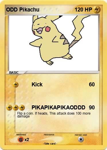 Pokemon ODD Pikachu