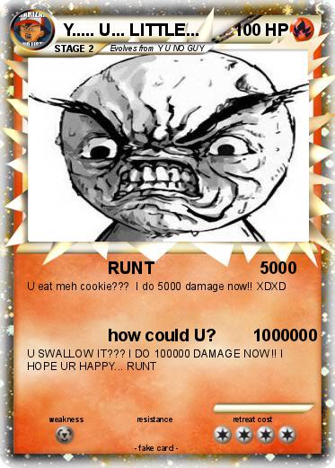 Pokemon Y..... U... LITTLE...