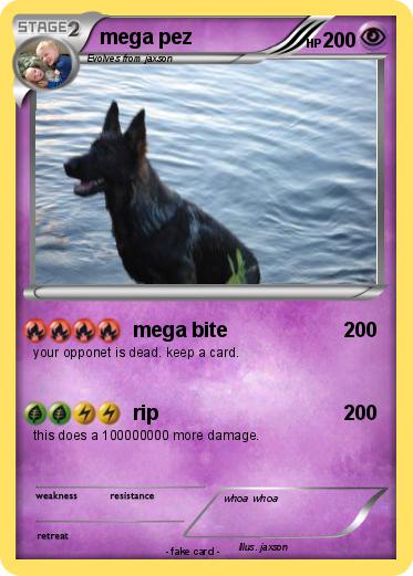 Pokemon mega pez