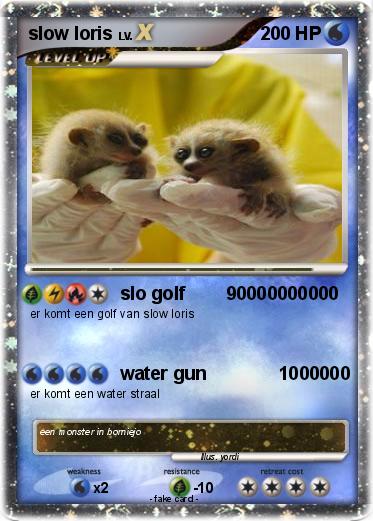 Pokemon slow loris