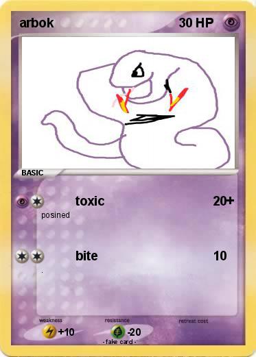 Pokemon arbok