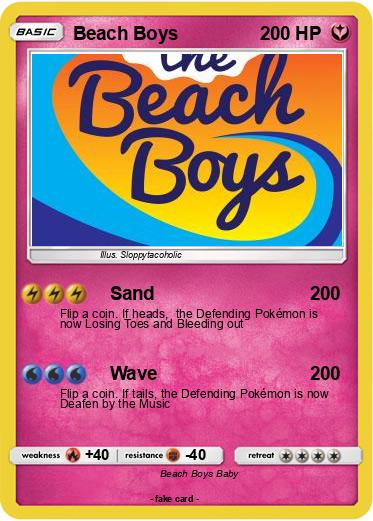 Pokemon Beach Boys