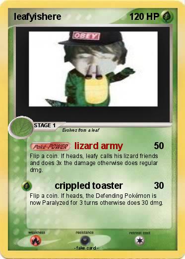 Pokemon leafyishere
