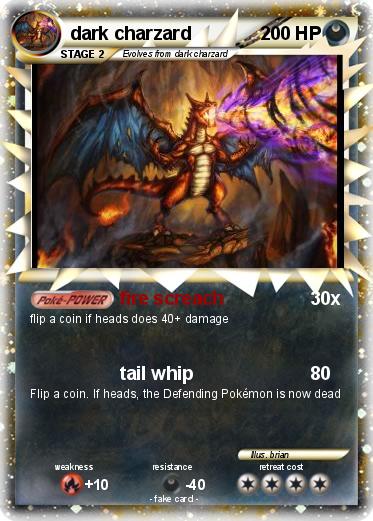 Pokemon dark charzard