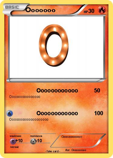 Pokemon Ooooooo