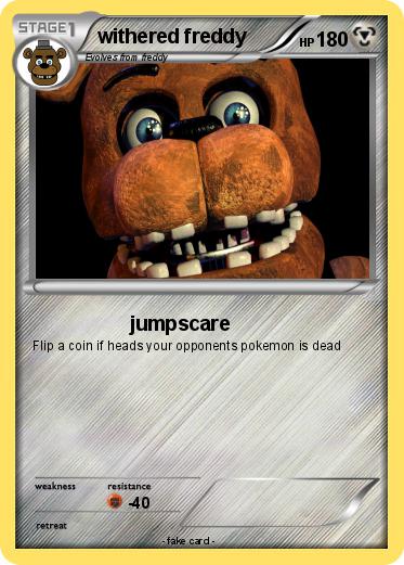 Pokemon withered freddy