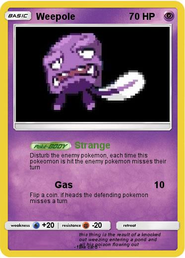 Pokemon Weepole