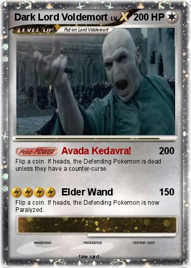 Pokemon Dark Lord Voldemort