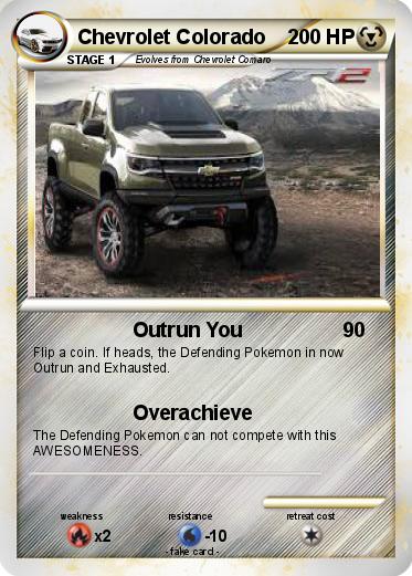 Pokemon Chevrolet Colorado
