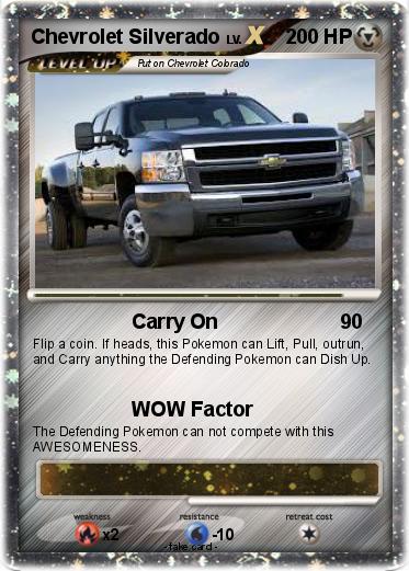 Pokemon Chevrolet Silverado