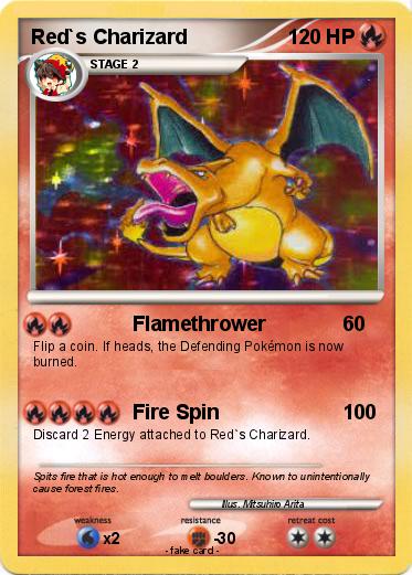 Pokemon Red`s Charizard