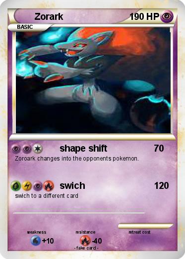 Pokemon Zorark