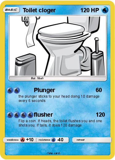 Pokemon Toilet cloger
