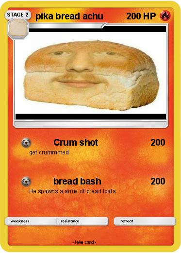 Pokemon pika bread achu