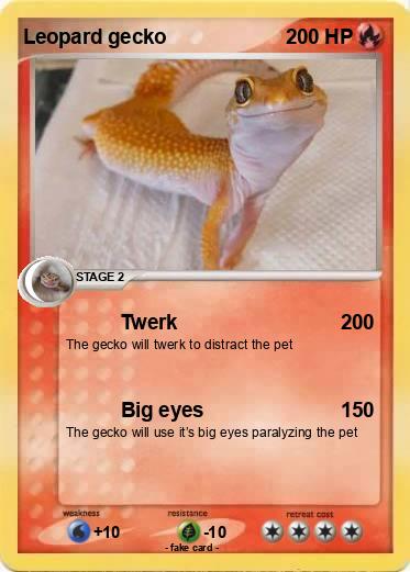 Pokemon Leopard gecko