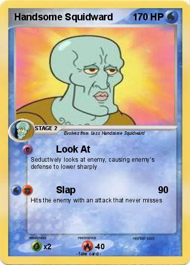 Pokemon Handsome Squidward