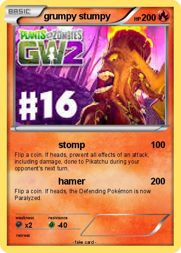 Pokemon grumpy stumpy