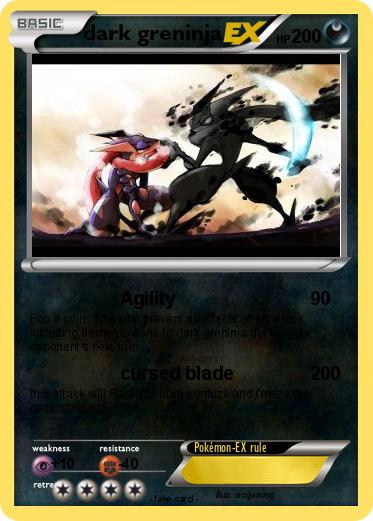 Pokemon dark greninja