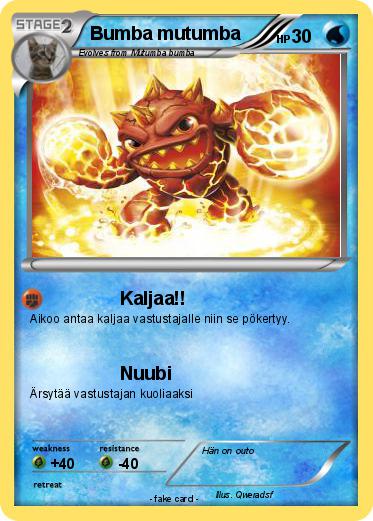 Pokemon Bumba mutumba